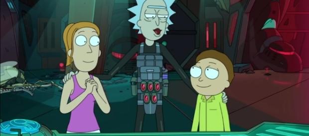 Rick and Morty screen grab from BN Library Rick and Morty screen grab from BN Library
