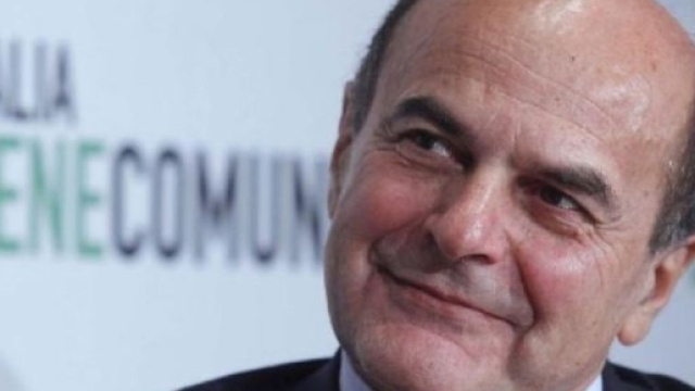 Bersani con chiarezza: voglio il centrosinistra
