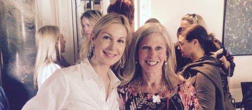 Kelly Rutherford and Tracey Fitzpatrick Gudrun Sjoden Fashion Show/via Delaney Dietzgen/Swedish Consul