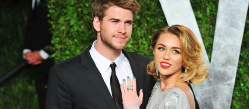 Liam Hemsworth supports Miley Cyrus at the BMMA 2017