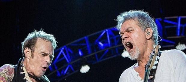 David Lee Roth ed Eddy Van Halen David Lee Roth ed Eddy Van Halen