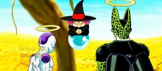 FanArt de Freezer y Cell siendo reclutados para el Torneo del Poder FanArt de Freezer y Cell siendo reclutados para el Torneo del Poder