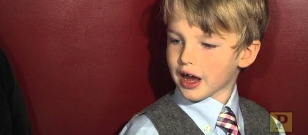 Iain Armitage is 'Young Sheldon' in new CBS show - YouTube/Playbill Video Iain Armitage is 'Young Sheldon' in new CBS show - YouTube/Playbill Video