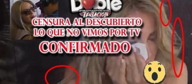 La censura de la pelea entre Romina y Melina La censura de la pelea entre Romina y Melina