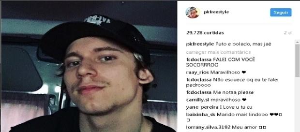 O cantor não disse o motivo do desabafo (Foto: Reprodução) O cantor não disse o motivo do desabafo (Foto: Reprodução)
