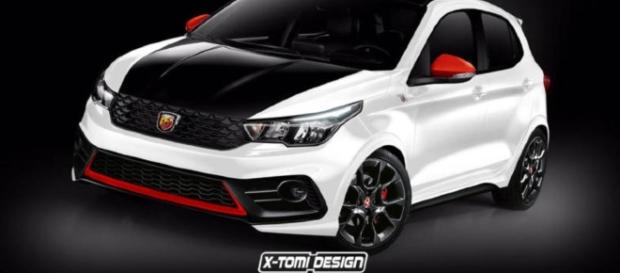 Render di Fiat Argo Abarth che potrebbe essere venduta come Punto in Italia Render di Fiat Argo Abarth che potrebbe essere venduta come Punto in Italia