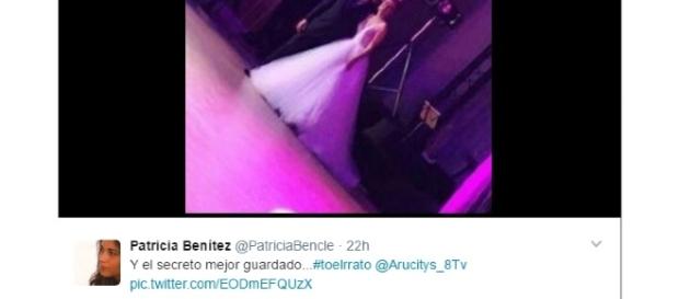 Risto y Laura vestidos de novios. Risto y Laura vestidos de novios.