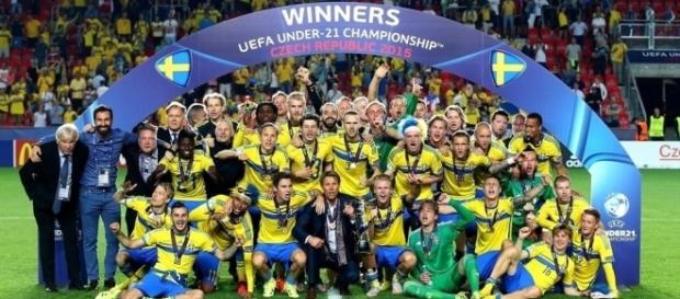 Sweden win the under-21 Euros photo via Martin Rose (Getty Images) Sweden win the under-21 Euros photo via Martin Rose (Getty Images)