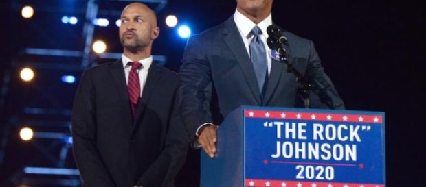 Watch Dwayne 'The Rock' Johnson talk about running to be President ... - nme.com Watch Dwayne 'The Rock' Johnson talk about running to be President ... - nme.com