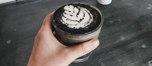 Goth latte is the latest food trend that has taken Instagram by storm. Photograph courtesy of: Instagram user rawberryjuice