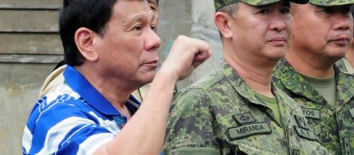Duterte declared martial law in Mindanao today. Photo via ABS-CBN News - abs-cbn.com