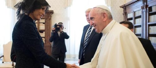 I Trump hanno incontrato Papa Francesco