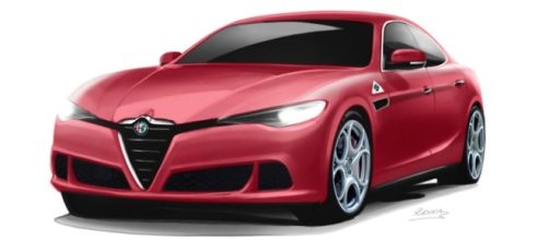 Nuovo design non ufficiale di Marco Renna per l'Alfa Romeo Alfetta
