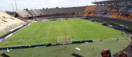 Una foto dello stadio "Via del mare".