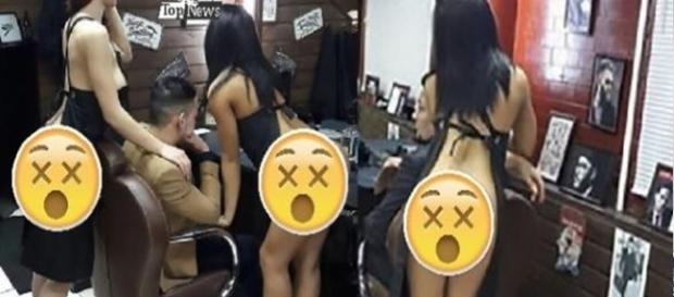 A barbearia que vem fazendo o maior sucesso A barbearia que vem fazendo o maior sucesso