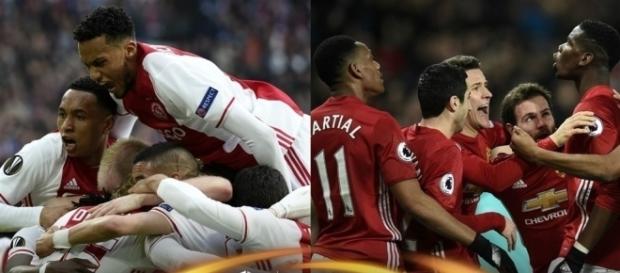 Ajax e Manchester United jogam a grande final da UEFA Europa League Ajax e Manchester United jogam a grande final da UEFA Europa League