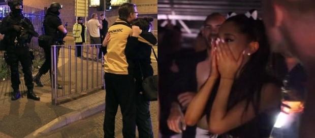 Cantora não se feriu na explosão Cantora não se feriu na explosão