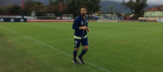 Diego já faz trabalhos no campo Diego já faz trabalhos no campo