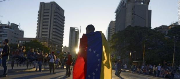 Marcha contra el oficialismo en Venezuela Marcha contra el oficialismo en Venezuela
