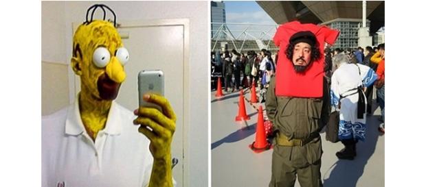 Quando as pessoas são muito criativas nas fantasias Quando as pessoas são muito criativas nas fantasias