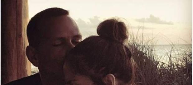 Tierno selfie del romance de Jlo y T-Rod, Fuente: Instagram Tierno selfie del romance de Jlo y T-Rod, Fuente: Instagram