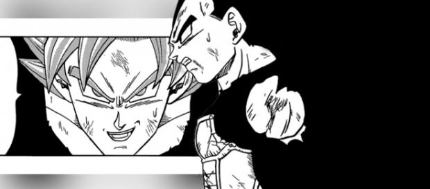 Vegeta explicó el nuevo estado de Goku. Vegeta explicó el nuevo estado de Goku.