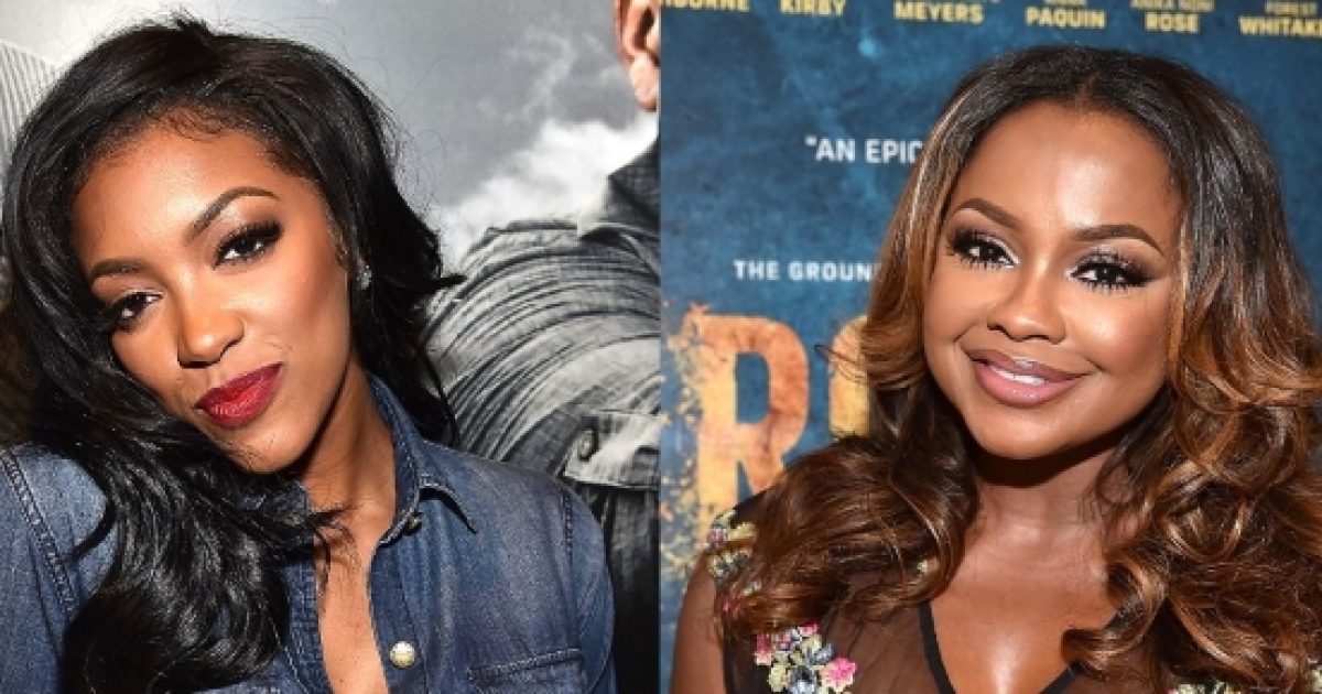 Porsha Williams sends Phaedra Parks a message with Twitter activity