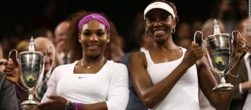 Serena and Venus Williams/photo via cnn.com