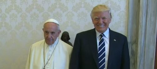 Papa Francesco e Donald Trump in Vaticano