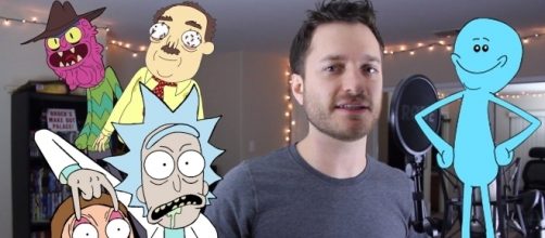 Rick and Morty Impressions by Brock Baker [youtube screengrab]