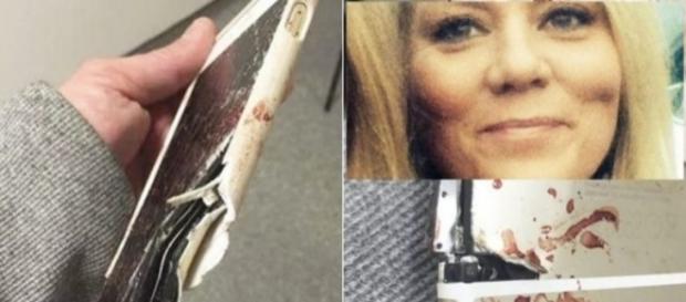Iphone-ul a salvat-o pe Lisa Bridgett Iphone-ul a salvat-o pe Lisa Bridgett