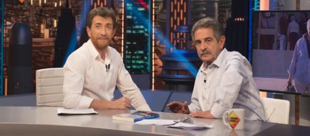 Miguel Ángel Revilla en un momento del programa El Hormiguero Miguel Ángel Revilla en un momento del programa El Hormiguero