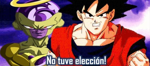 Son Gokú no tuvo elección alguna Son Gokú no tuvo elección alguna
