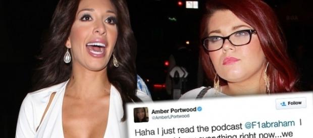 The Truth Behind Amber Portwood & Farrah Abraham's Twitter Feud: X ... - radaronline.com The Truth Behind Amber Portwood & Farrah Abraham's Twitter Feud: X ... - radaronline.com
