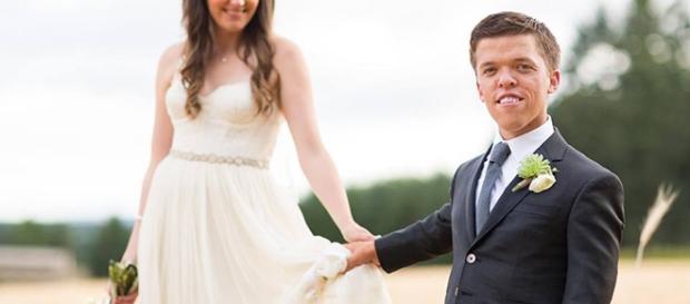 Zach and Tori Roloff on their wedding day (Photo via Little People, Big World Official Facebook Page) Zach and Tori Roloff on their wedding day (Photo via Little People, Big World Official Facebook Page)