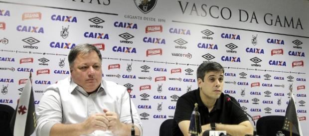 Anderson Barros e Eurico Brandão, diretor e vice presidente do Vasco Anderson Barros e Eurico Brandão, diretor e vice presidente do Vasco