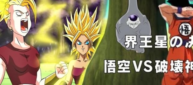 Arte de Kale y Caulifla por Dicasty. Arte de Kale y Caulifla por Dicasty.