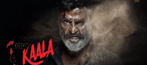 Rajinikanth's first look from his upcoming film 'Kaala' Rajinikanth's first look from his upcoming film 'Kaala'