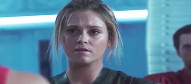 The 100 Clarke in episode 13,season 4 screenshot via Andre Braddox The 100 Clarke in episode 13,season 4 screenshot via Andre Braddox