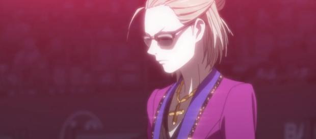 Yuri Plisetsky during his exhibition skate in the extra content (via Wiki - PsychoMS) Yuri Plisetsky during his exhibition skate in the extra content (via Wiki - PsychoMS)