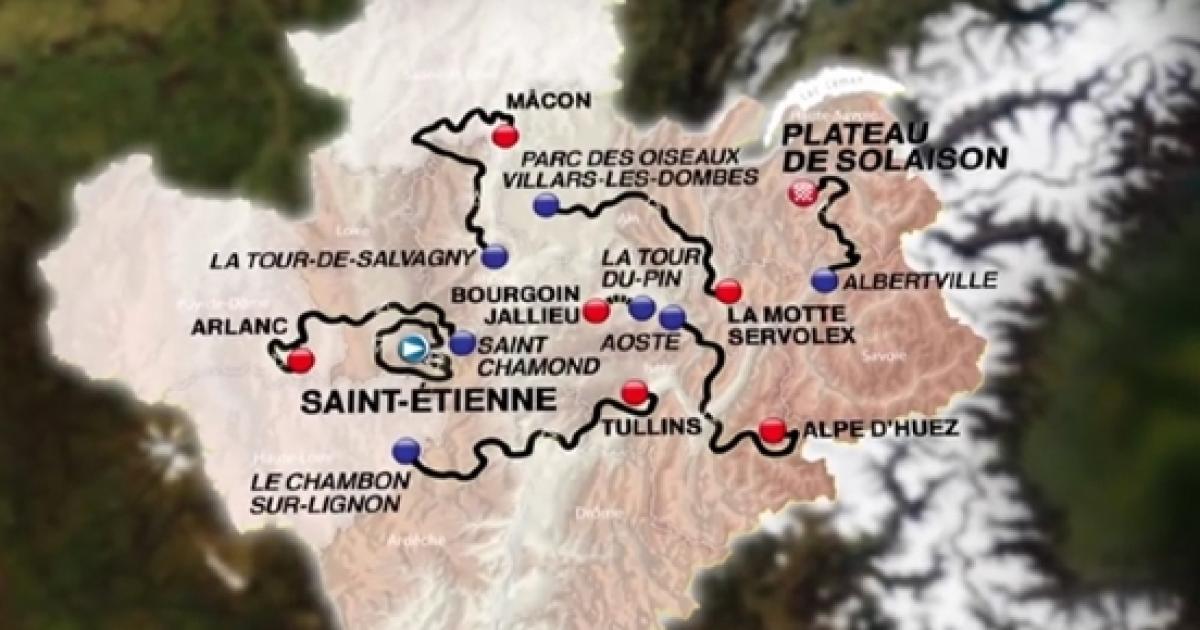 Giro del Delfinato 2017 tappe e percorso