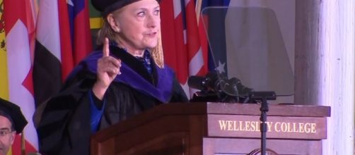 Clinton delivers fiery commencement speech at alma mater - wvtm13.com