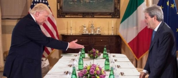 Donald Trump e Paolo Gentiloni (governo.it) Donald Trump e Paolo Gentiloni (governo.it)