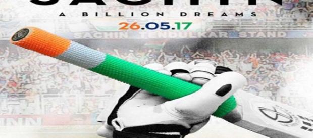 First look poster from 'Sachin: A Billion Dreams' movie First look poster from 'Sachin: A Billion Dreams' movie
