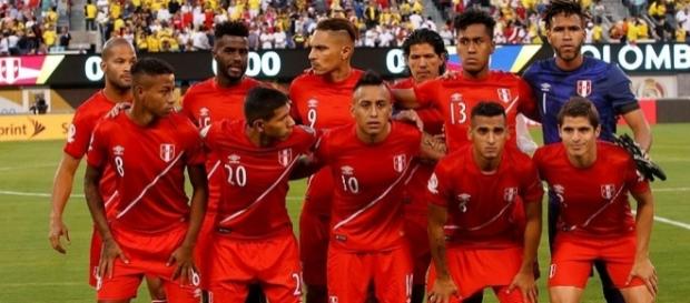 Fotografía de la selección peruana. Fotografía de la selección peruana.