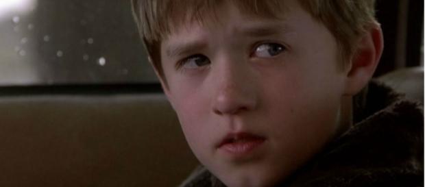 Haley Joel Osment em "O Sexto Sentido" Haley Joel Osment em "O Sexto Sentido"