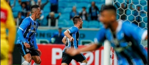 Jogador fez 6 gols já em 2017 (Foto: Carlos Macedo/Agencia RBS) Jogador fez 6 gols já em 2017 (Foto: Carlos Macedo/Agencia RBS)