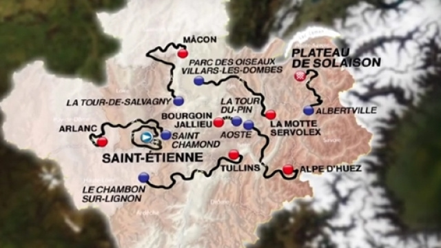 Giro del Delfinato dal 4 all&rsquo;11 giugno 2017