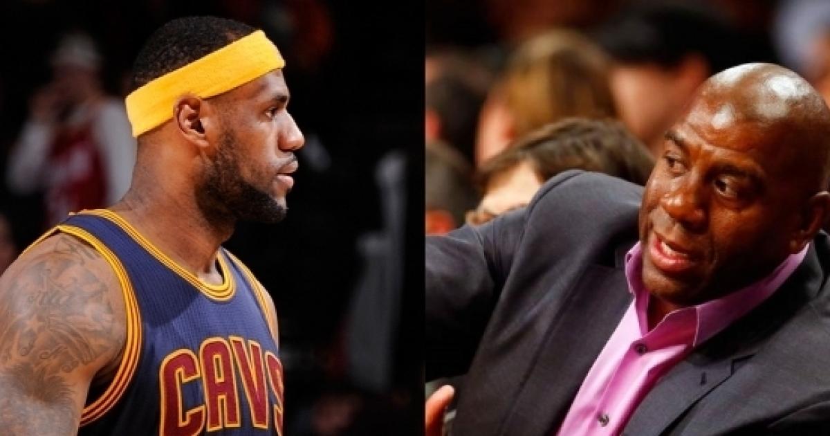 mj congratulates lebron