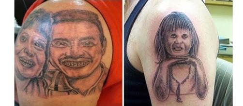 Tatuagens com resultados inusitados